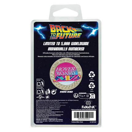 Back to the Future Part II Limited Edition Hoverboard Coin
