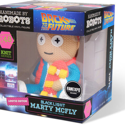 Back to the Future Marty McFly with Skateboard Collectible Vinyl Figure (Limited Edition Blacklight / Fan Expo Convention Exclusive) - #148