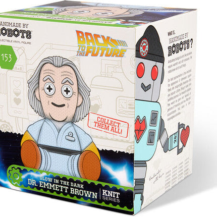 Back to the Future Dr. Emmett Brown Collectible Vinyl Figure (Limited Edition Glow in the Dark / Geek Fuel Numbered Exclusive) - #153