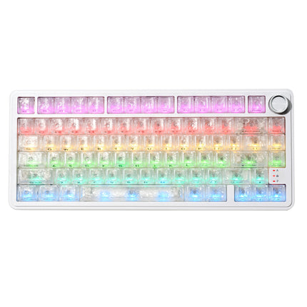XVX M75 Lumina 75% Tri-Mode RGB Mechanical Keyboard with Knob