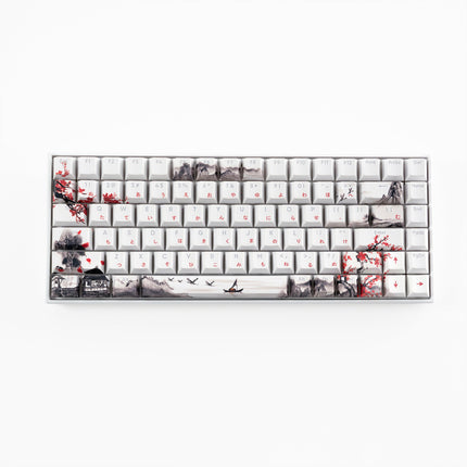 XVX Plum Blossom Cherry Profile Dye-Sublimation PBT Keycap Set