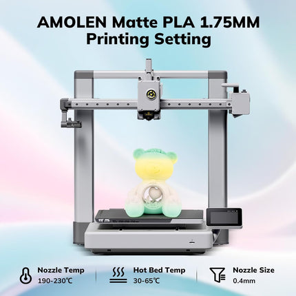 PLA Matte Rainbow Filament 1.75mm, 1KG/2.2LB
