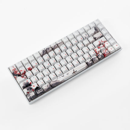 XVX Plum Blossom Cherry Profile Dye-Sublimation PBT Keycap Set