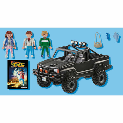 Playmobil Back to the Future 35-piece 1985 Marty's Pickup Truck playset