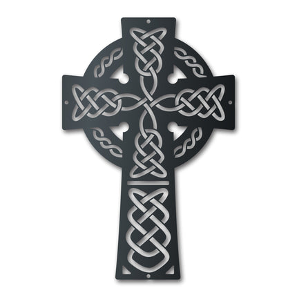 Metal Celtic Cross Wall Art | Indoor Outdoor | Up to 46" | Over 20 Color Options