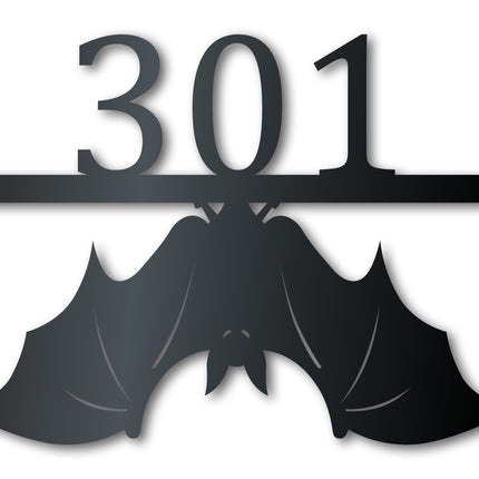Custom Metal Hanging Bat Wall Art | Halloween | Indoor Outdoor | Up to 36" | Over 20 Color Options