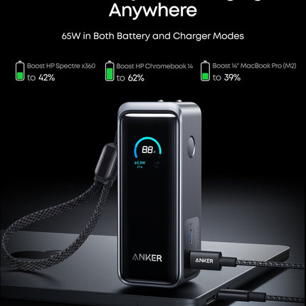 Anker Prime Power Bank (9.6K, 65W, Fusion)