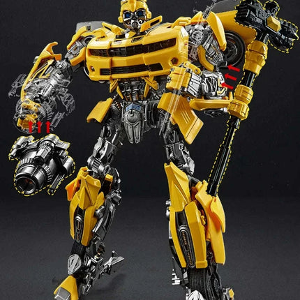 Optimus Prime and Bumblebee Autobots Anime Figures, Transformation Robot Toys 30 CM