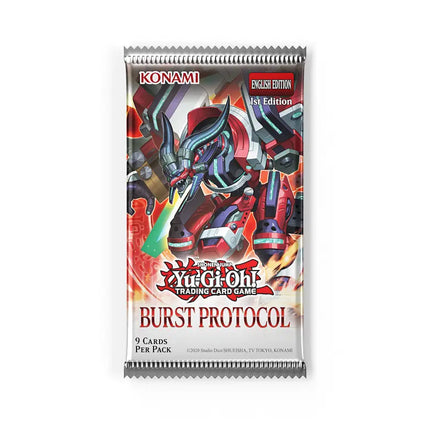Yu-Gi-Oh TCG Burst Protocol Booster Pack - Konami Official