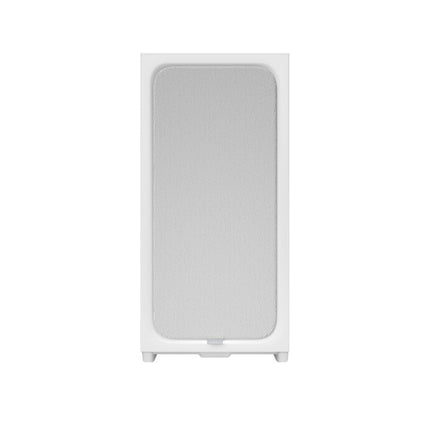 TRYX FLOVA PC Case Mid-Tower, Premium Fabric, CrossFlow Fan, Tool-Free Build, 58L Spacious Design, Supports RTX 5090 GPU & 360mm Liquid Cooling, C-F500F-FM1E-G0W (White)