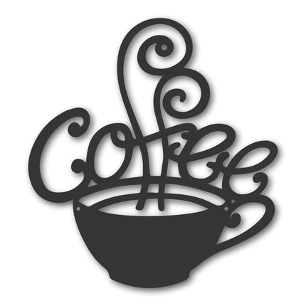 Metal Coffee Sign | Metal Coffee Bar Sign | Metal Coffee Wall Decor
