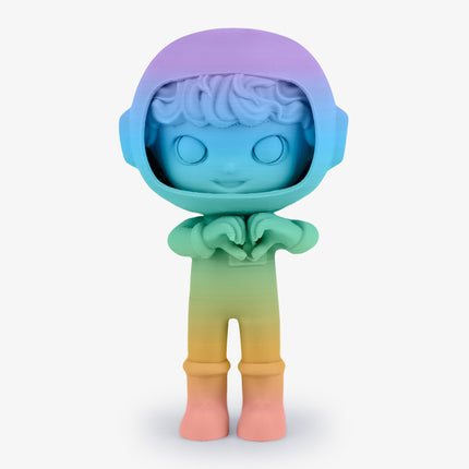 PLA Matte Rainbow Filament 1.75mm, 1KG/2.2LB