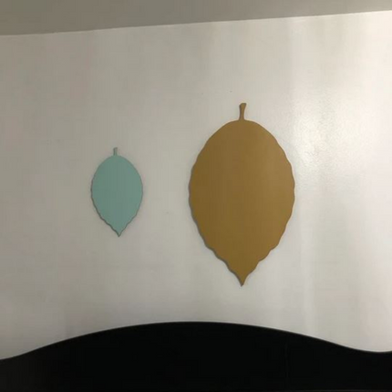 Unfinished Wood Beech Leaf Shape - Craft - up to 46" DIY