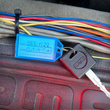 Back to the Future DeLorean Key Set Replica