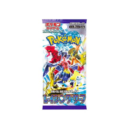 Pokémon TCG Japanese Scarlet & Violet Raging Surf (sv3a) – 1 Booster Pack