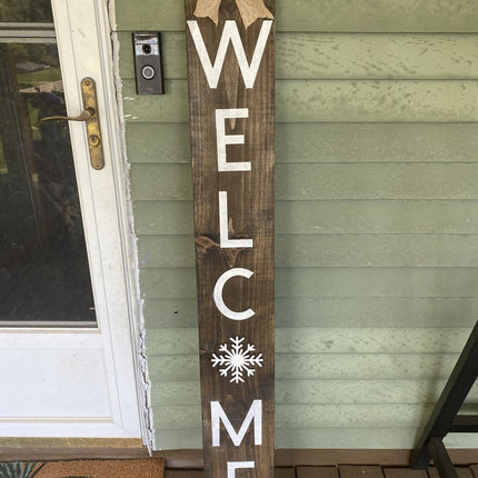 Unfinished Wood Snowflake Shape | Winter Decor | DIY Craft Cutout | up to 46" DIY