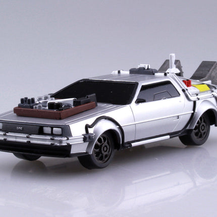 Back to the Future Part III pull-back DeLorean 1:43 scale plastic model kit