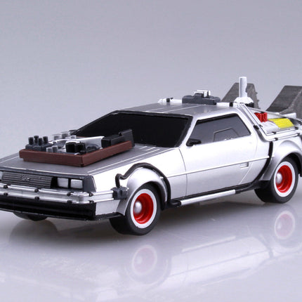 Back to the Future Part III pull-back DeLorean 1:43 scale plastic model kit