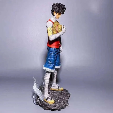 In Silent Tribute Monkey D Luffy Anime Figure, One Piece Anime Figurines 26 CM