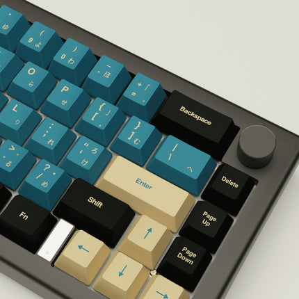 Blue Samurai Design Keycaps and Mechanical Keyboard