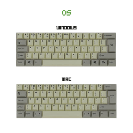 Chinese Classic Vintage Keycaps Set | Retro Keycaps