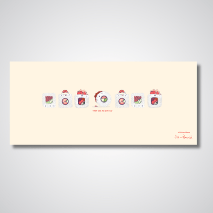 Fizz and Flourish They See Me Rollin Beige Deskmat(Collabs)