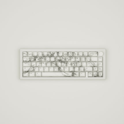 Marble Design Keycaps and Mechanical Keyboard