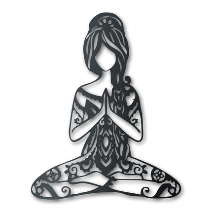 Custom Metal Meditation Wall Art - 14 Color Options