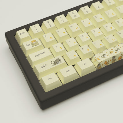 Meowcaps Design Keycaps and Mechanical Keyboard