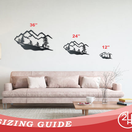 Custom Metal Mountain Biking Wall Art - Metal Sports Sign - 14 Color Options