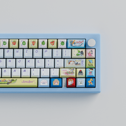 Myni Mart Family Summer Holiday 65% RGB Mechanical Keyboard(Collabs)