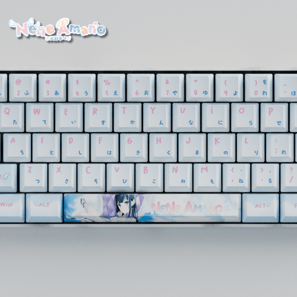 Nene Amano Celestial Harmony 60% Mechanical Keyboard (Collabs)
