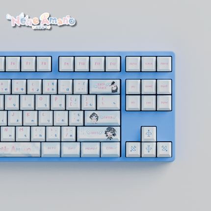 Nene Amano Celestial Harmony 80% RGB Mechanical Keyboard(Collabs)