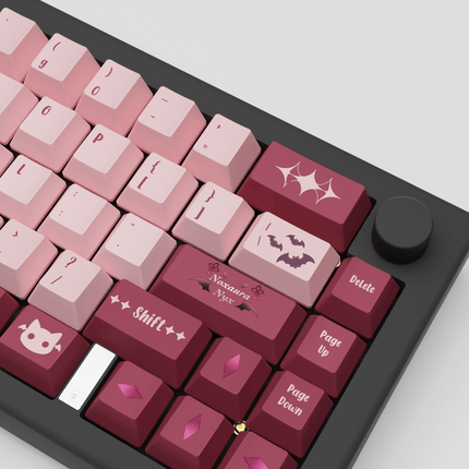 Noxaura Nyx Vtuber Keycaps Set
