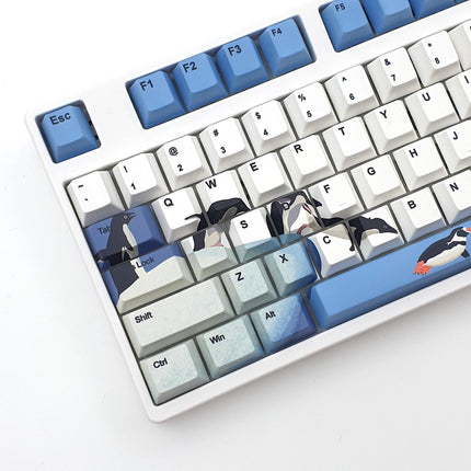 Penguins artist keycap set by Sunette