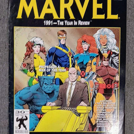 Marvel Year In Review 1991