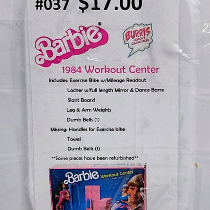 Barbie Playset - Workout Center