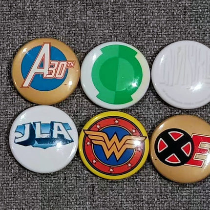 Comic Book Mini Button Set