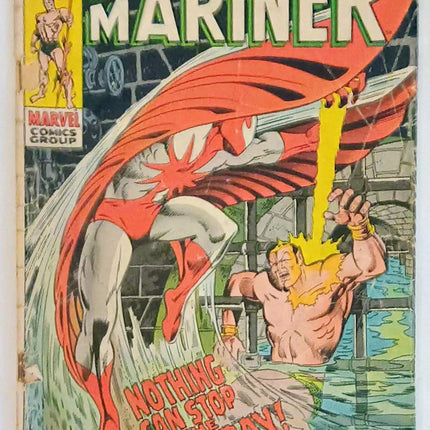 Sub-Mariner #19, Marvel Comics (November 1969, GD+)