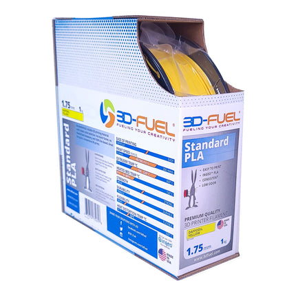 Standard PLA+, Daffodil Yellow, 1.75mm