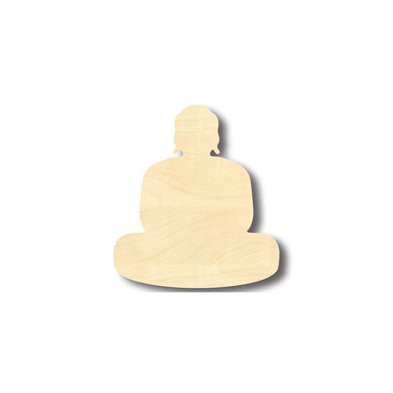 Unfinished Wood Buddha Shape - Religion - Craft- up to 46" DIY