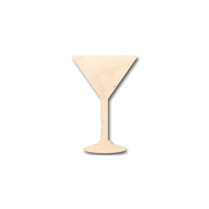 Unfinished Wood Martini Shape - Bar - Craft - up to 46" DIY