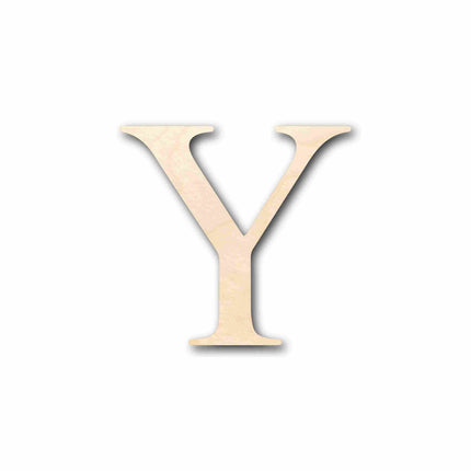 Unfinished Wood Upsilon Silhouette - Craft- up to 46" DIY
